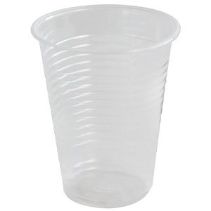 7oz clear water cup